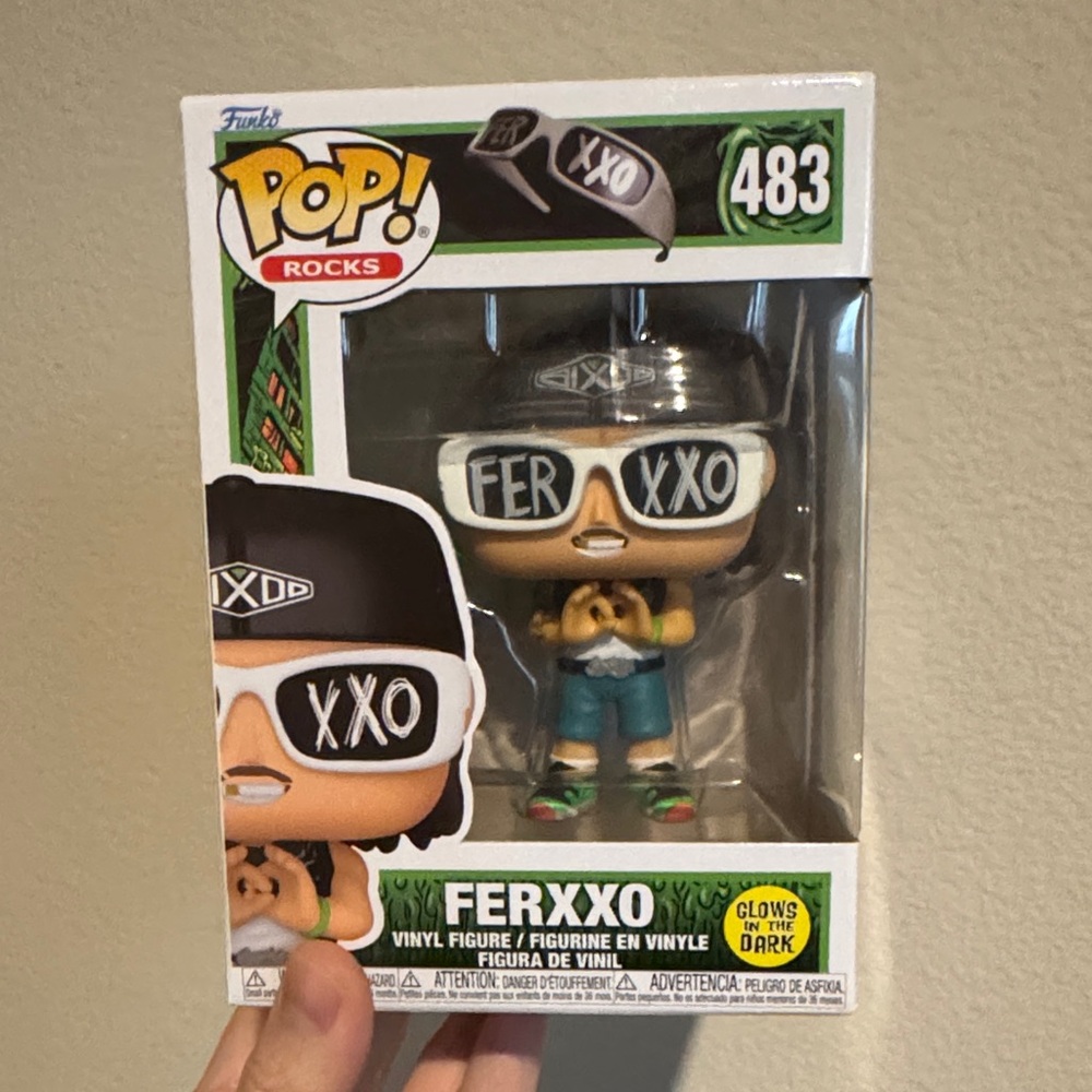 Funko Pop FERXXO Vinyl Figure with Black and White Accents